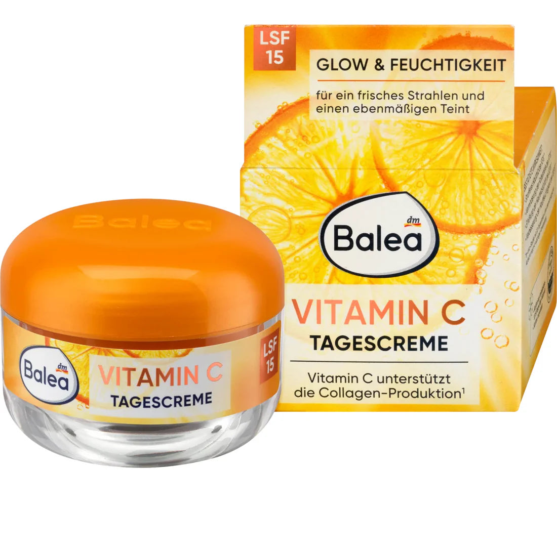 Balea - Crème  de jour pour le visage Vitamine C